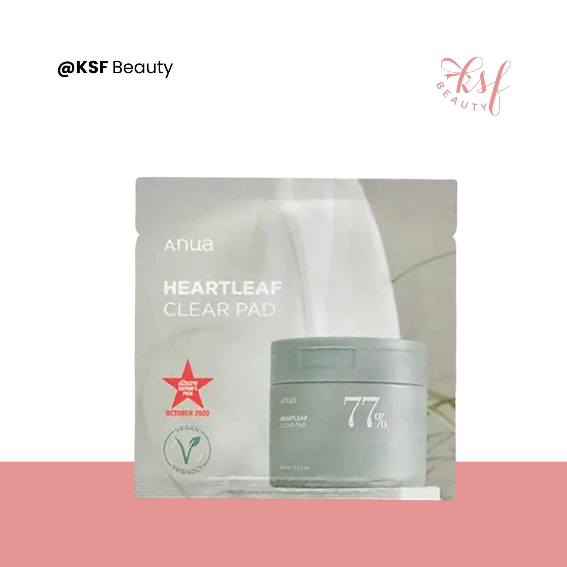 anua heartleaf 77 clear pad